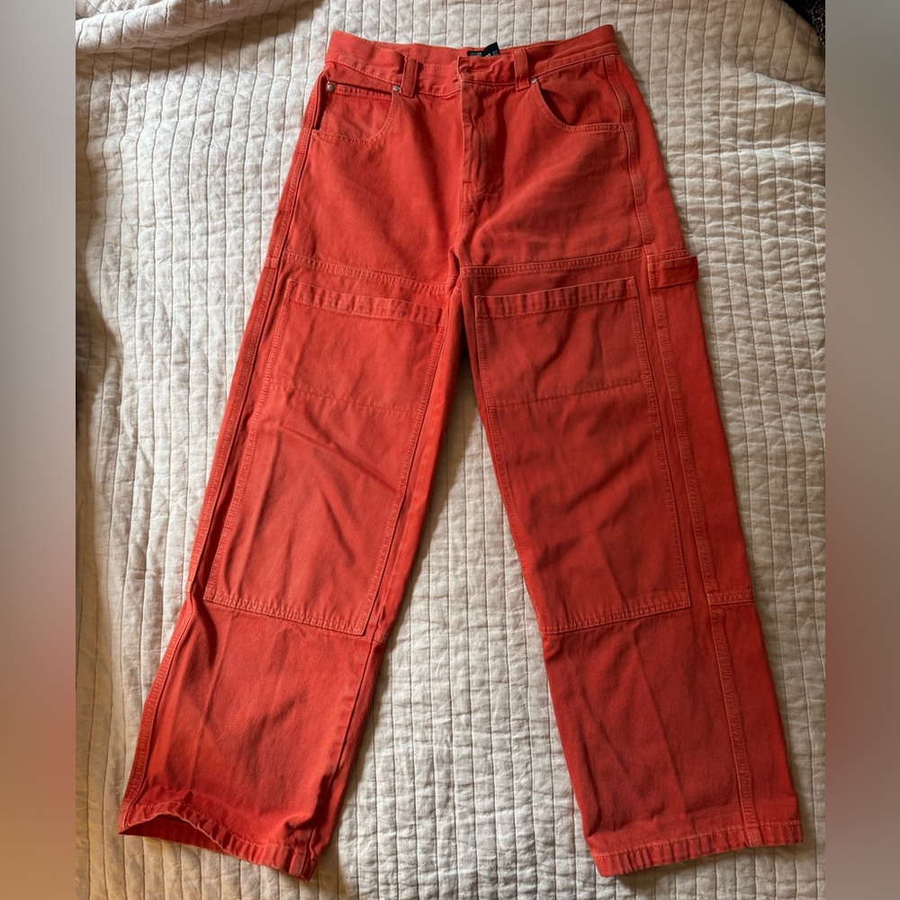 Afends Carpenter Jeans in Faded Orange